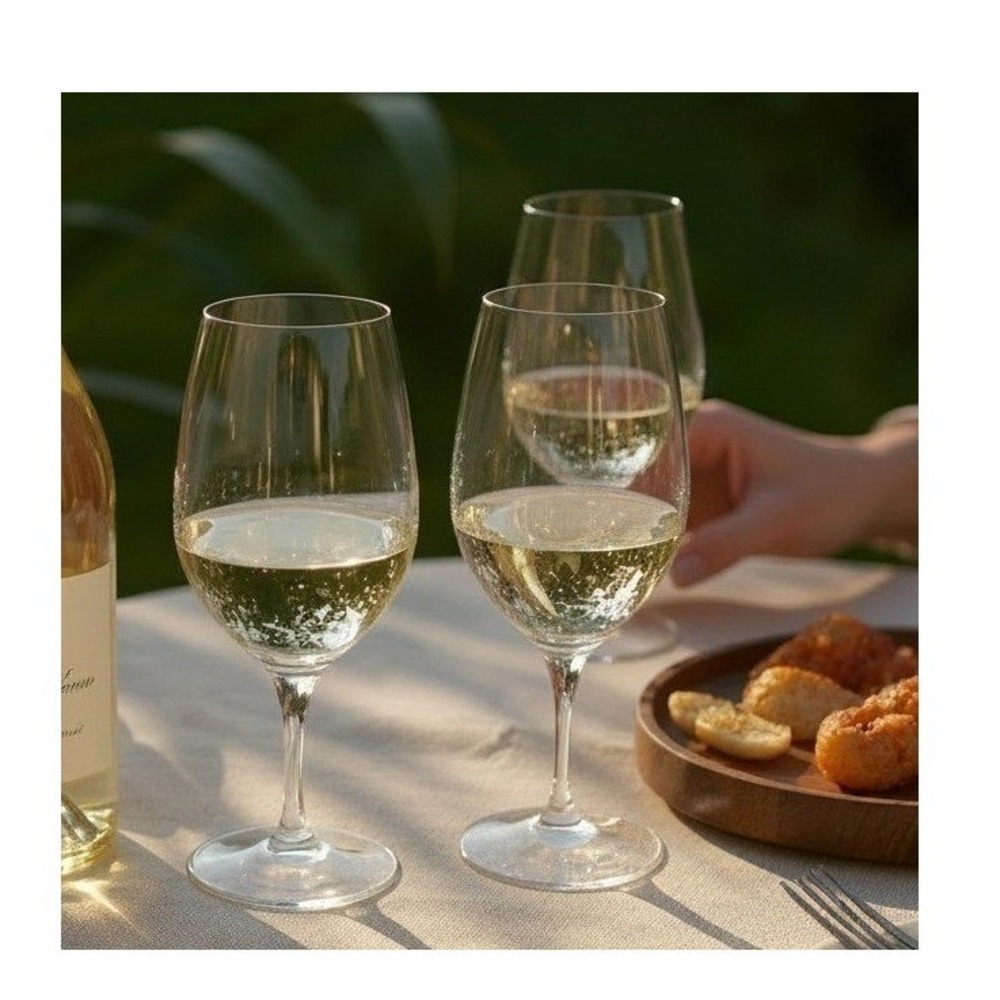Waterford Sommelier Crystal Wine Water Glasses Housewarming Set of 3 8" READ